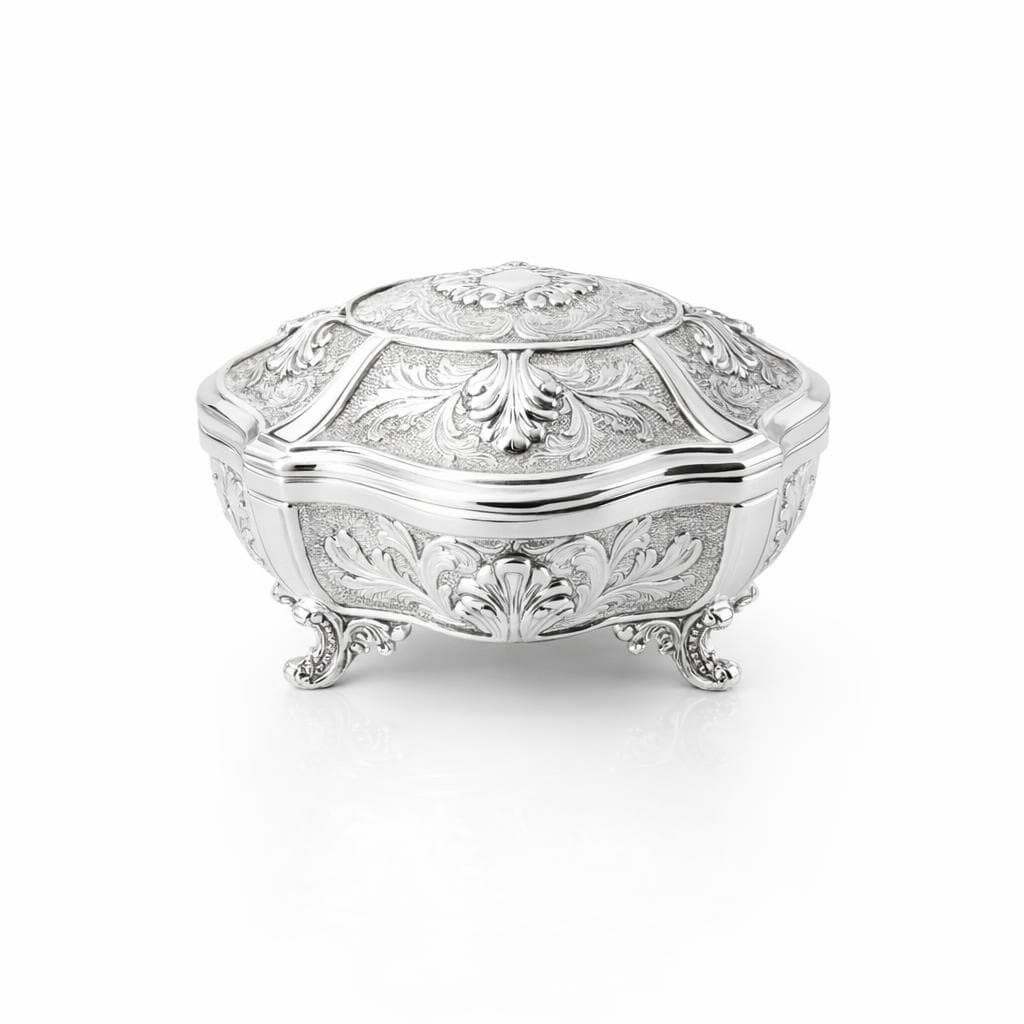 Casetă bijuterii argintata 925