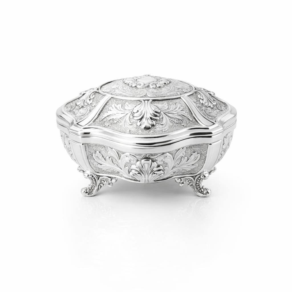 Casetă bijuterii argintata 925