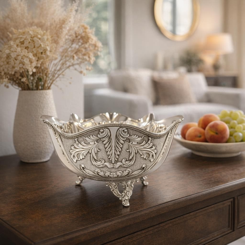 Cos – ciorcănită decorativă argintiu 925