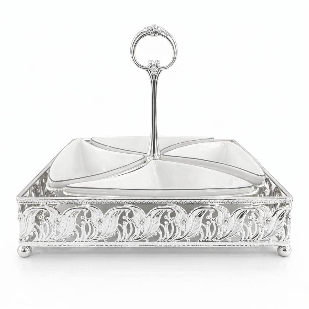 Platou decorativ argintat 925