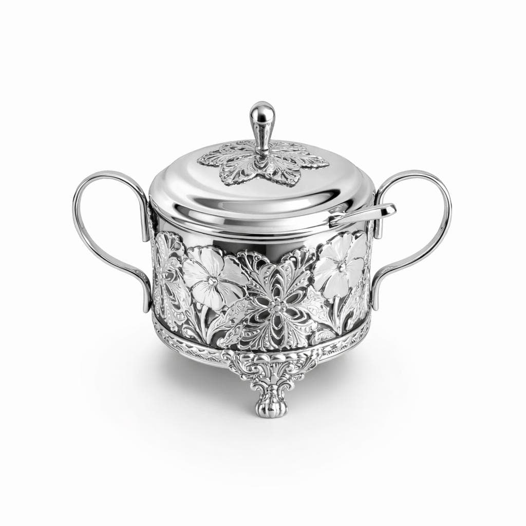 Zahărniță argintata 925
