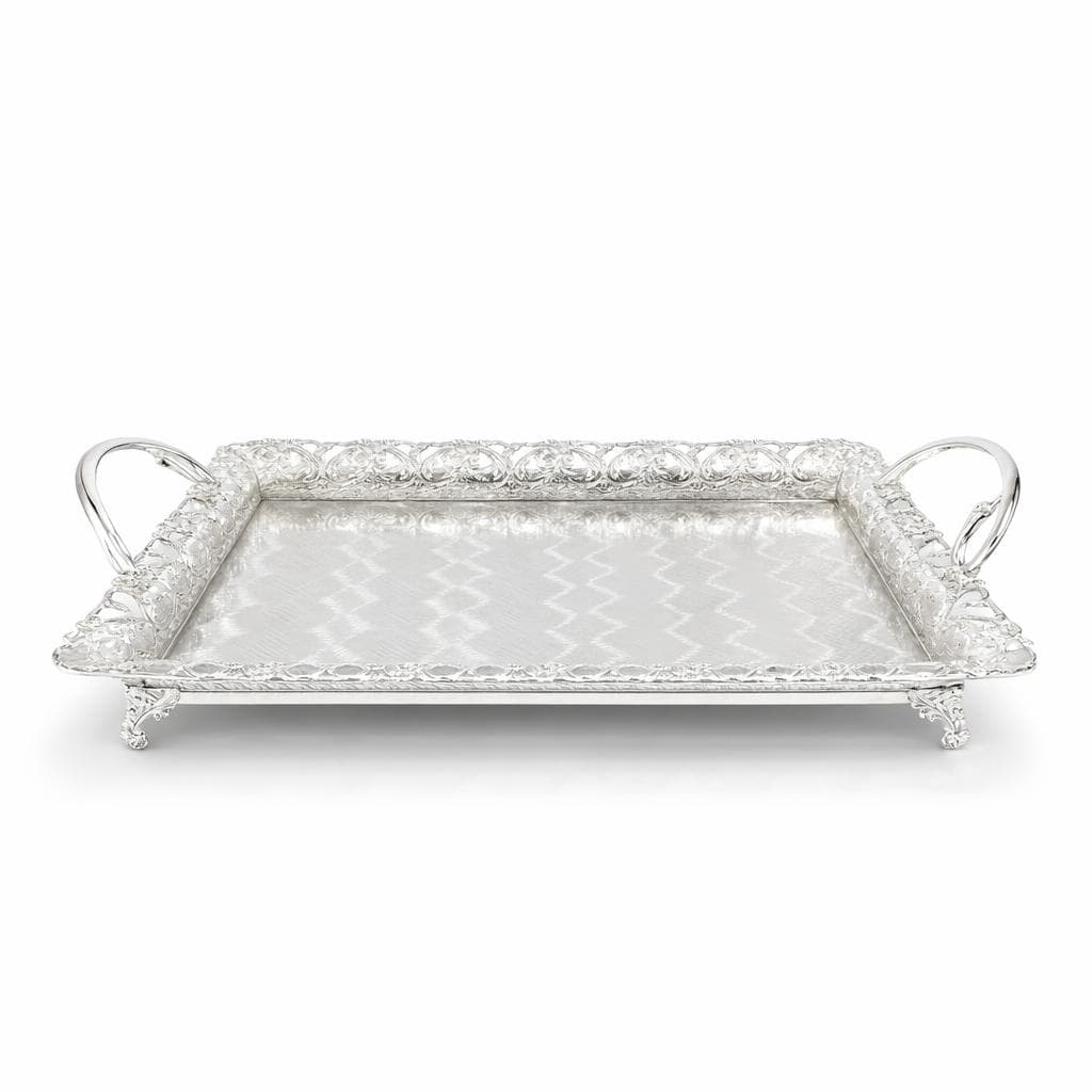 Tava argintata 925 decorativă
