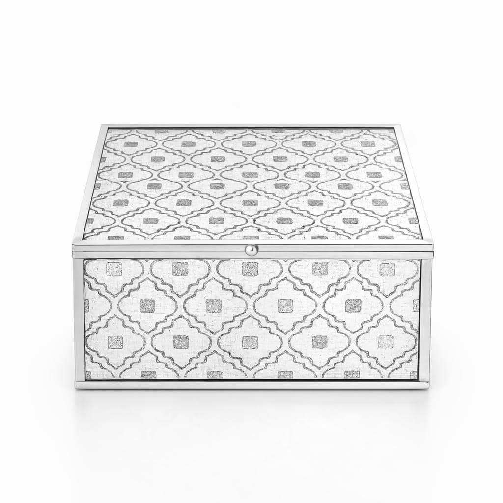 Casetă bijuterii argintata 925