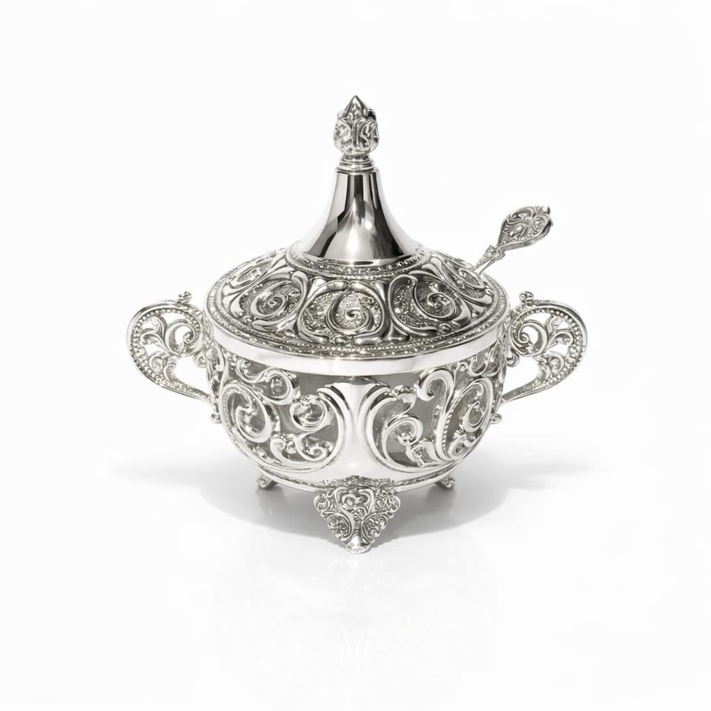 Zahărniță argintata 925