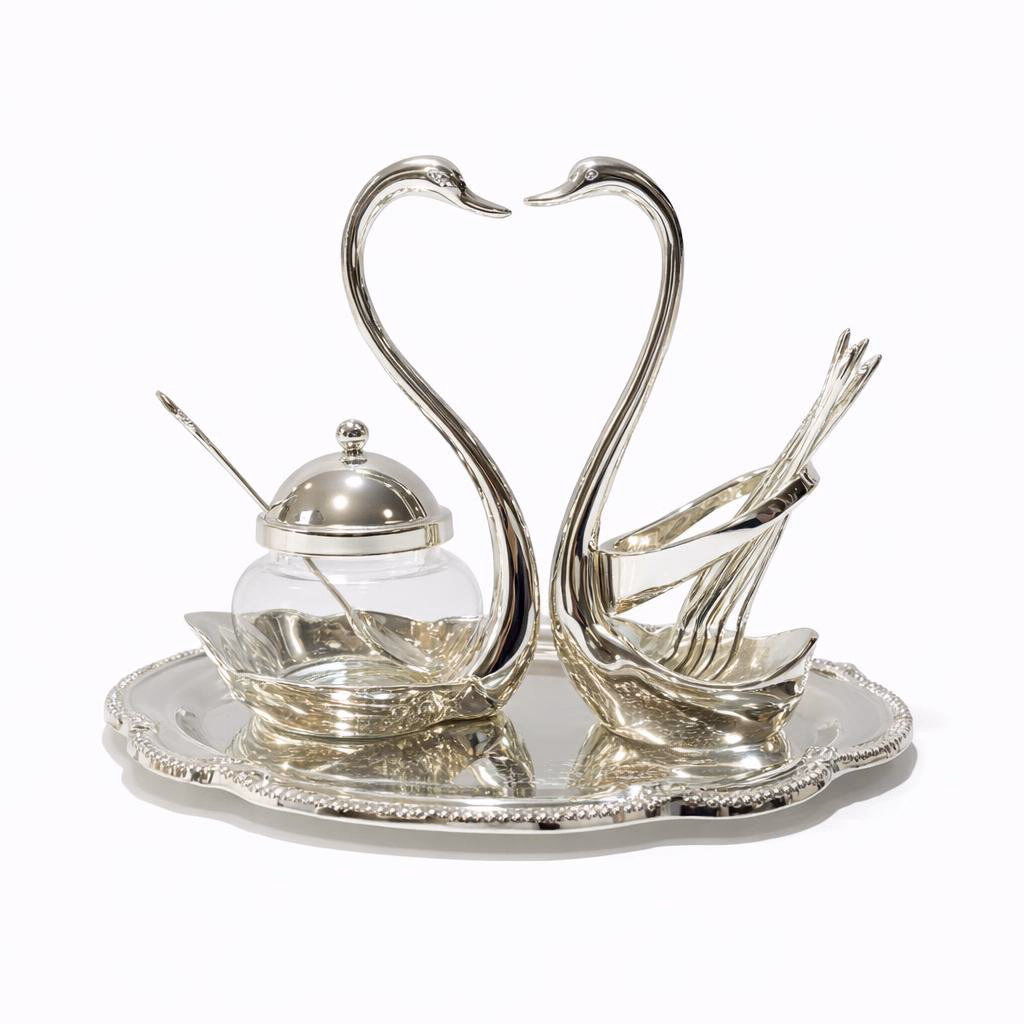Set ceai argintat 925