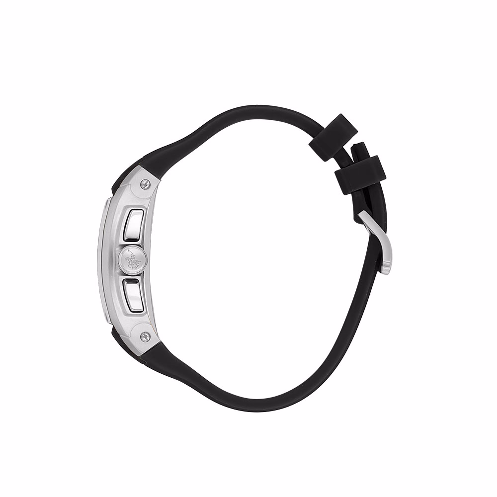 Santa Barbara Polo Prive - Ceas Barbatesc Quartz Negru SB.7.10002.1