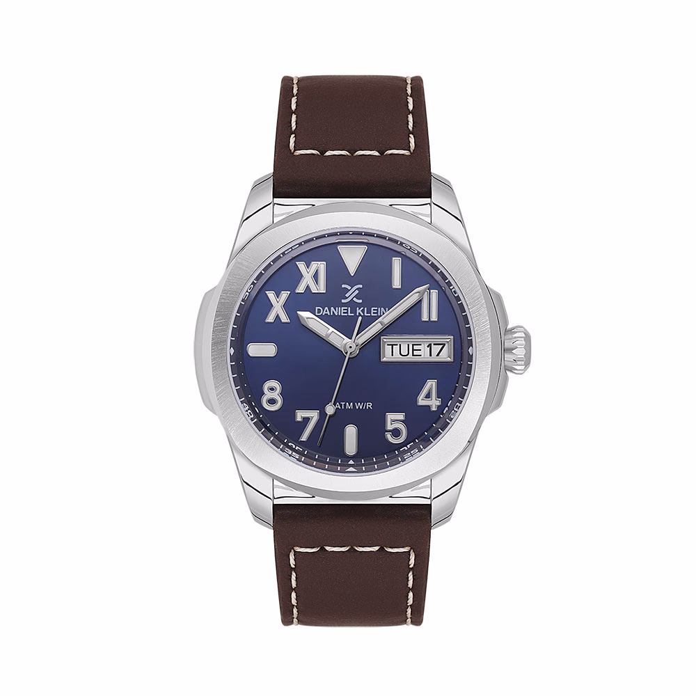 Daniel Klein Premium - Ceas Barbatesc Quartz Cafeniu DK.1.14078.3