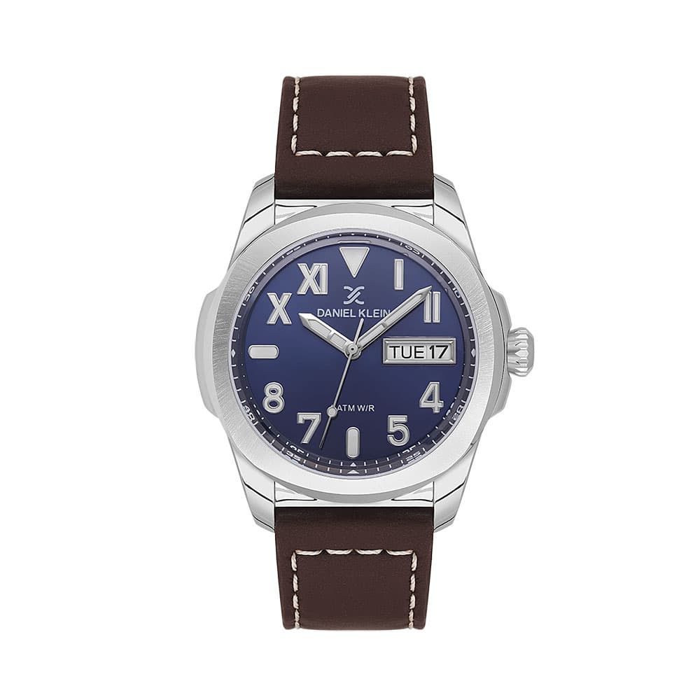 Daniel Klein Premium - Ceas Barbatesc Quartz Cafeniu DK.1.14078.3