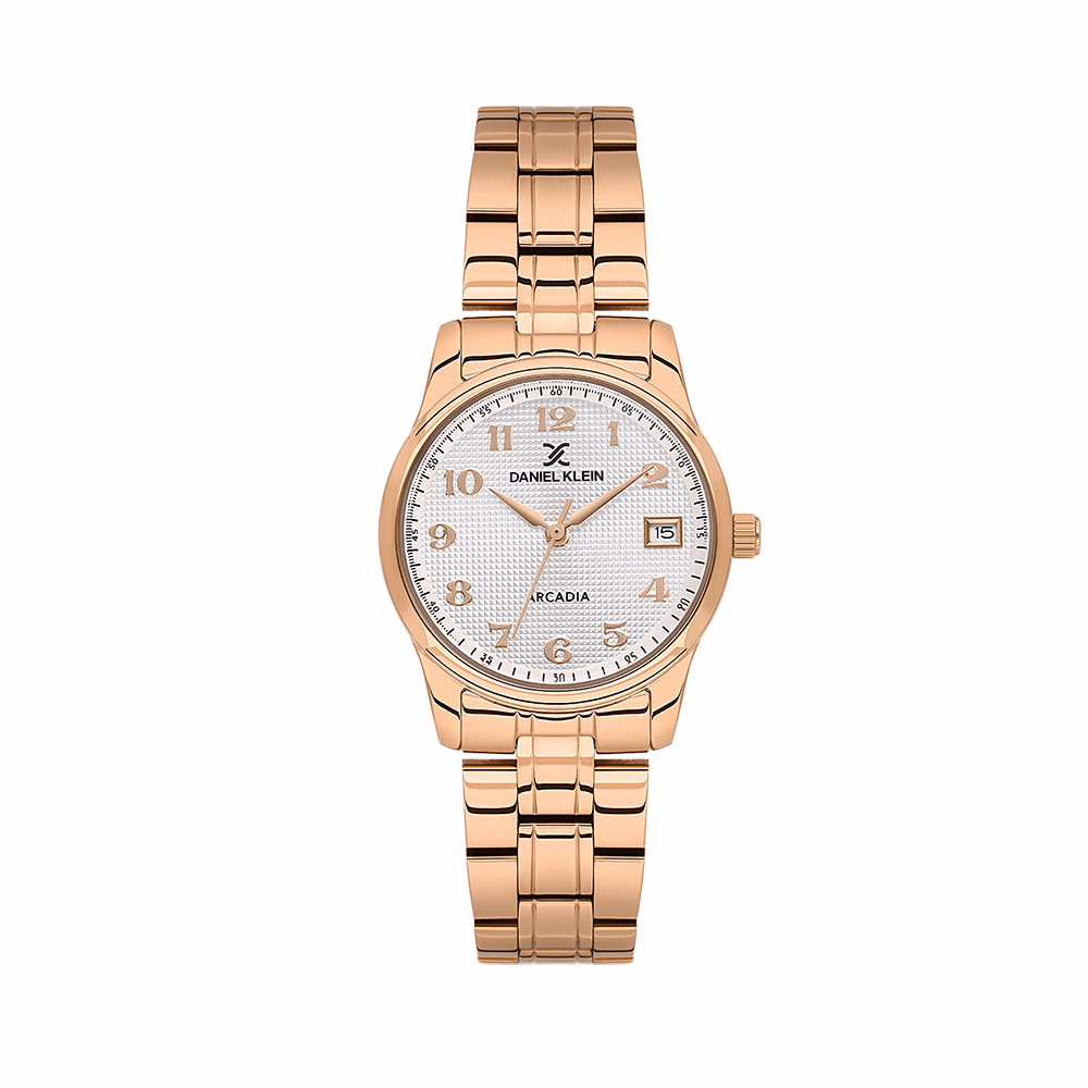 Daniel Klein Arcadia - Ceas Dama Quartz Auriu Rose DK.6.14049.4