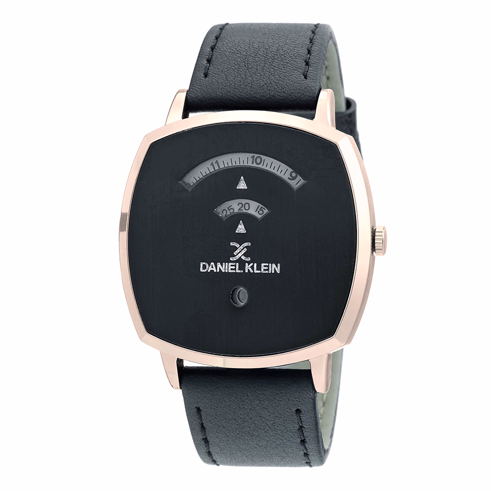 Daniel Klein Premium - Ceas Barbatesc Quartz Negru DK.1.12390.4