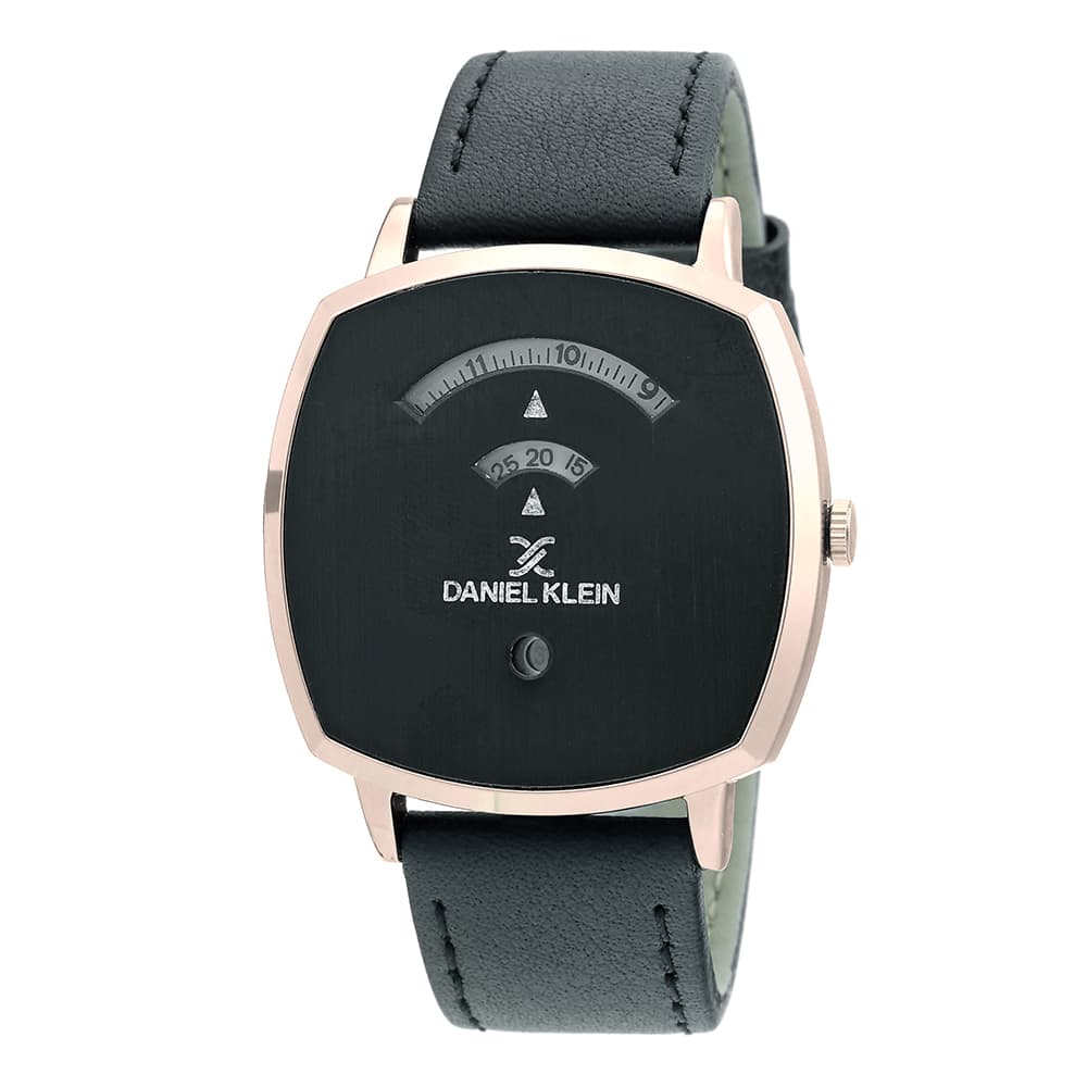Daniel Klein Premium - Ceas Barbatesc Quartz Negru DK.1.12390.4