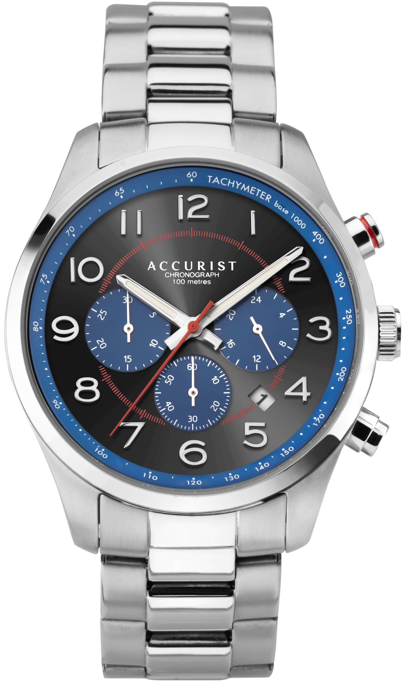 Мъжки аналогов часовник Accurist Chronograph - A-7408