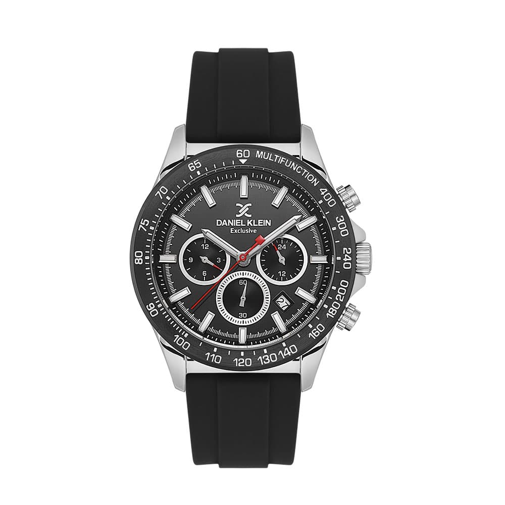 Daniel Klein Exclusive - Ceas Barbatesc Quartz Negru DK.1.13853.1