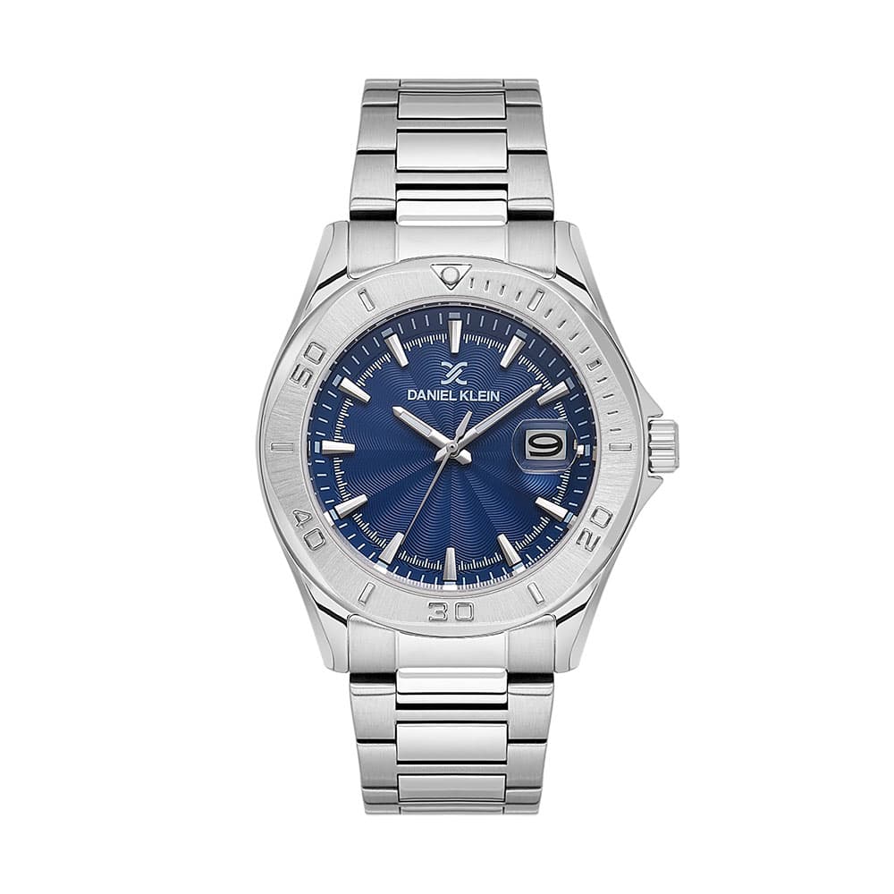 Daniel Klein Premium - Ceas Barbatesc Quartz Argintiu DK.1.13978.2