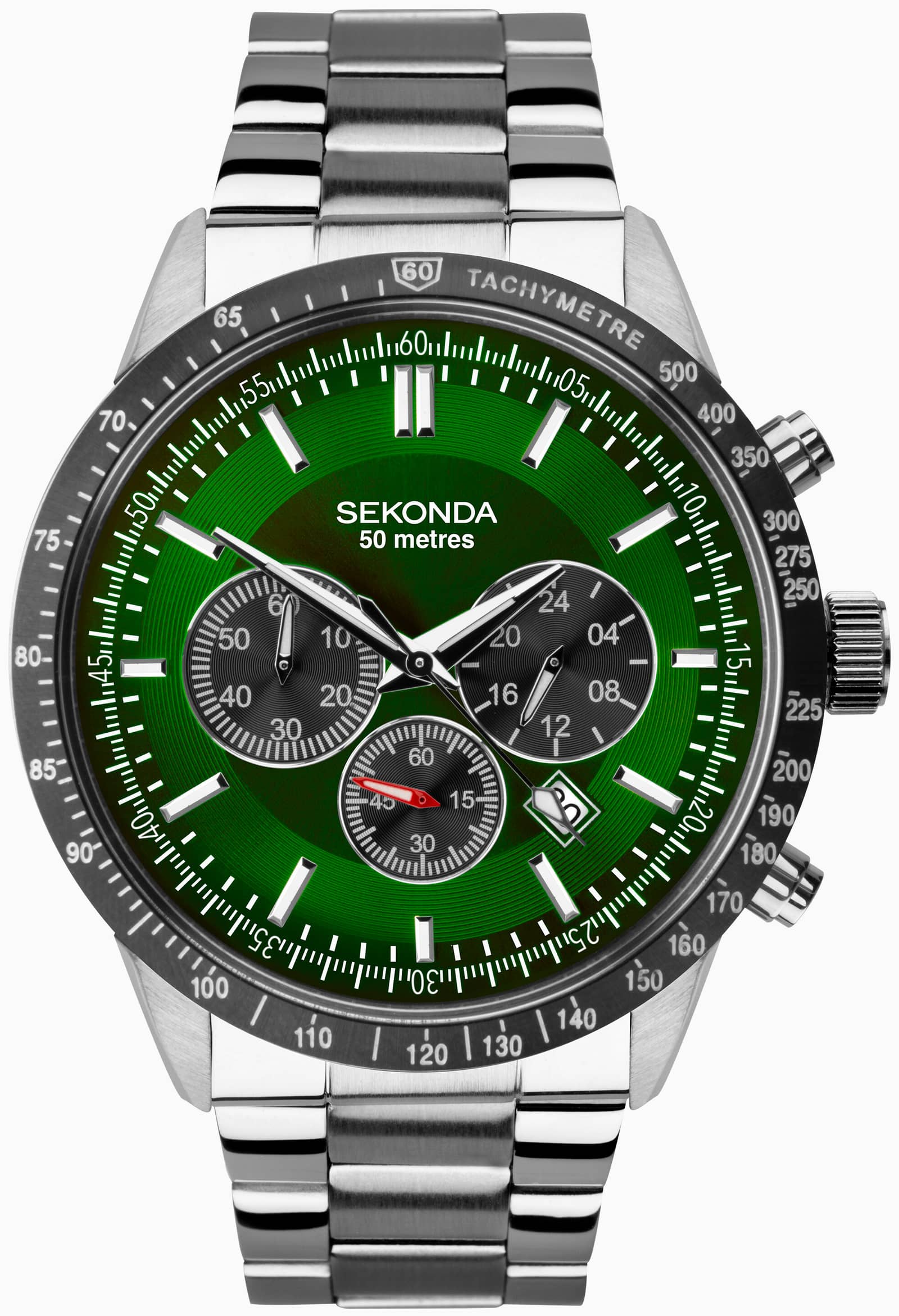 Мъжки аналогов часовник Sekonda Chronograph - S-1913.00