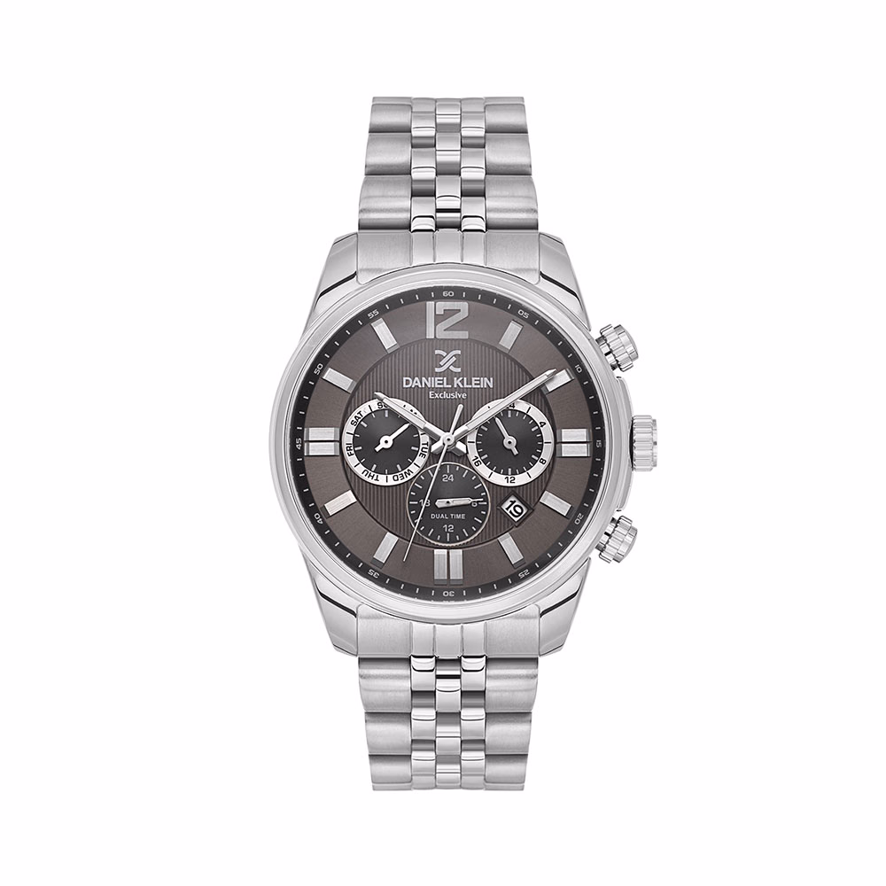 Daniel Klein Exclusive - Ceas Barbatesc Quartz Argintiu DK.6.14232.4