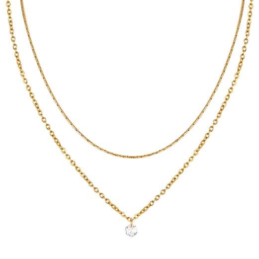Lant Auriu Thia Jewelry S.Steel Dama