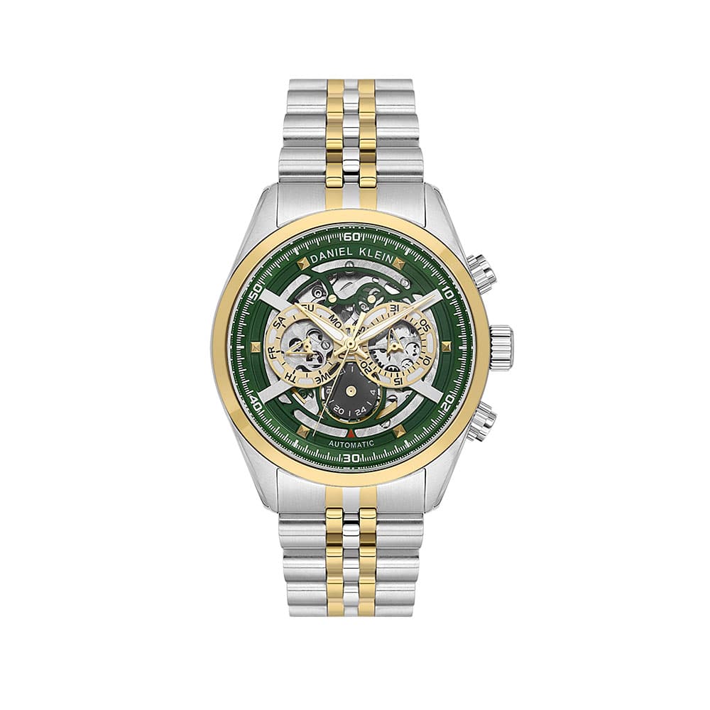 Daniel Klein Skeleton - Ceas Barbatesc Automatic Auriu DK.1.14093.4