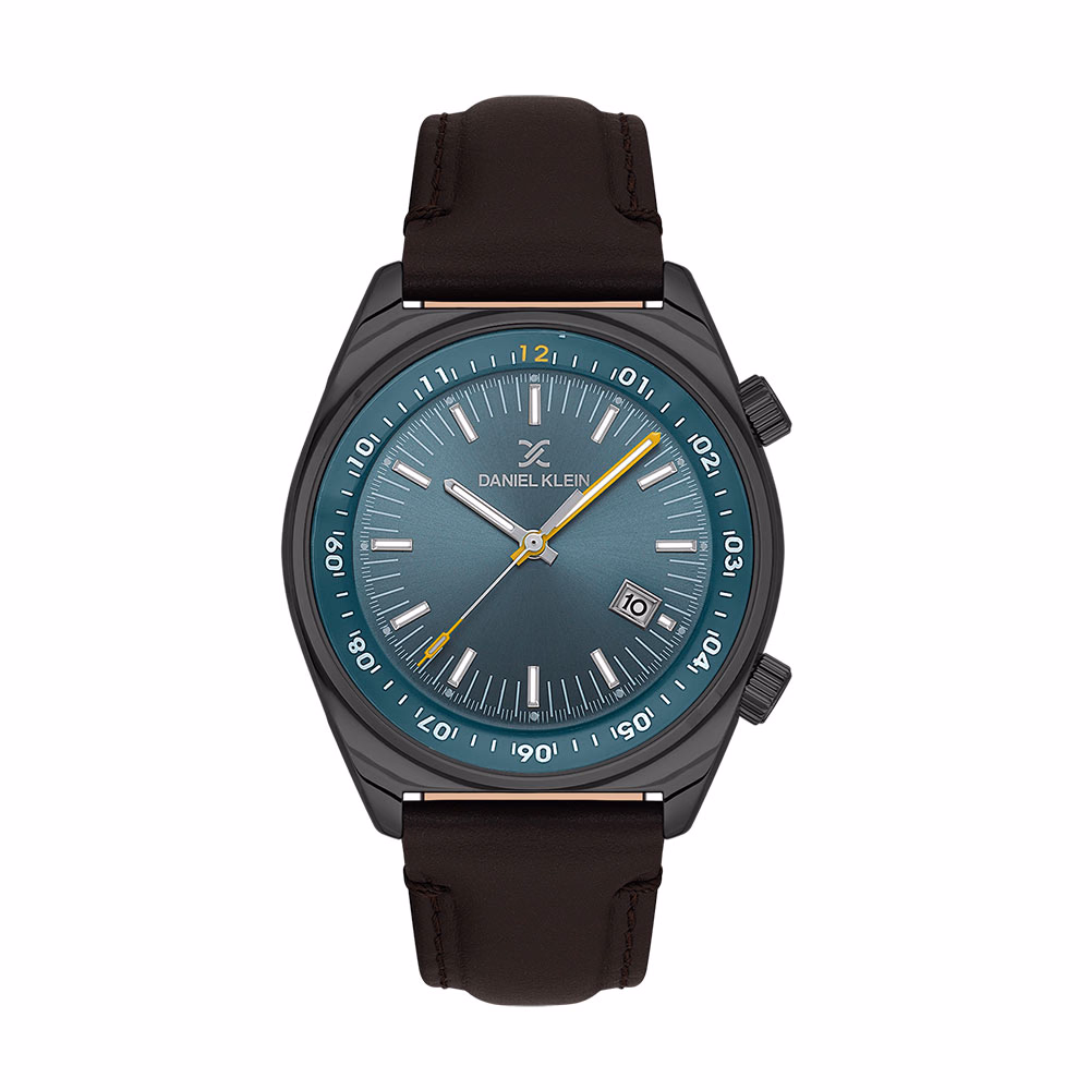Daniel Klein Premium - Ceas Barbatesc Quartz Cafeniu DK.1.13814.5