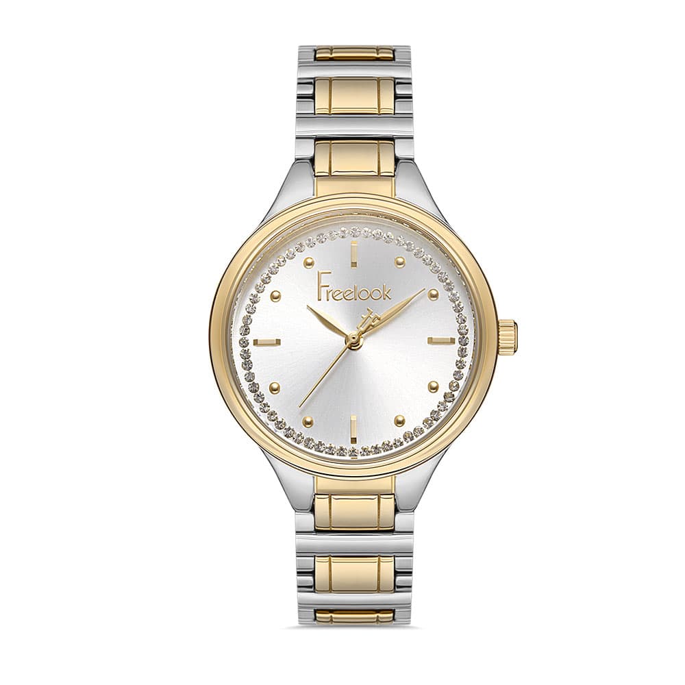 Freelook Eiffel - Ceas Dama Quartz Auriu FL.1.10225.3