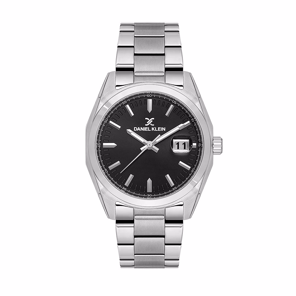 Daniel Klein Premium - Ceas Barbatesc Quartz Argintiu DK.1.14137.2