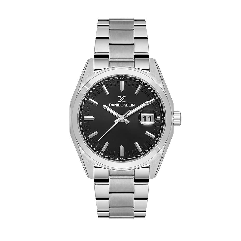 Daniel Klein Premium - Ceas Barbatesc Quartz Argintiu DK.1.14137.2