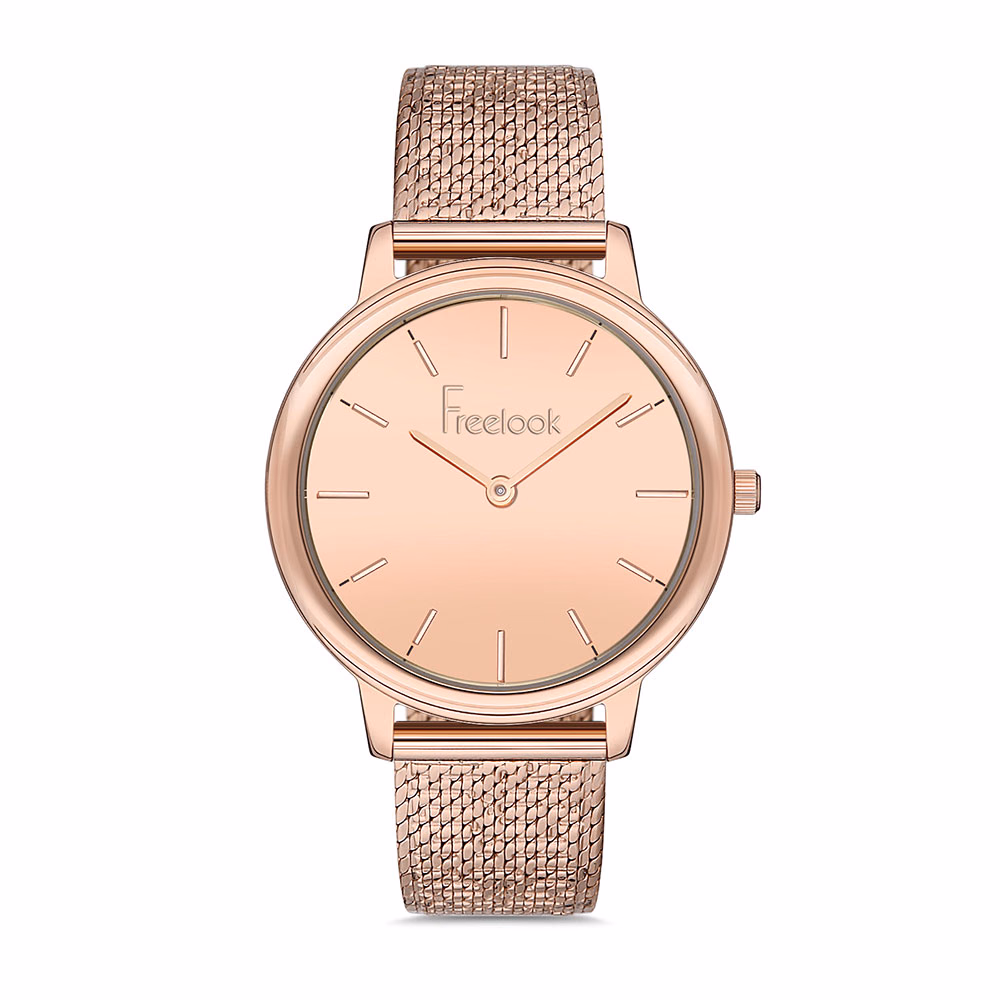 Freelook Eiffel - Ceas Dama Quartz Auriu Rose FL.1.10143.2