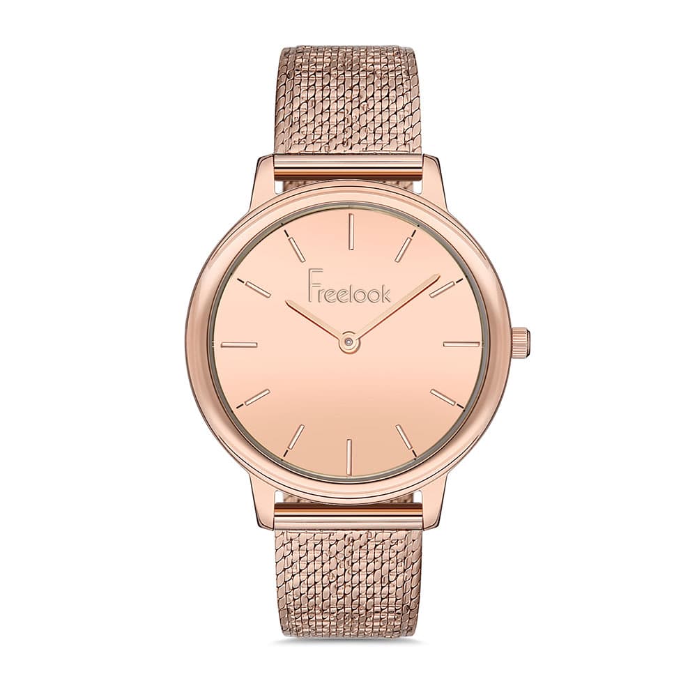 Freelook Eiffel - Ceas Dama Quartz Auriu Rose FL.1.10143.2