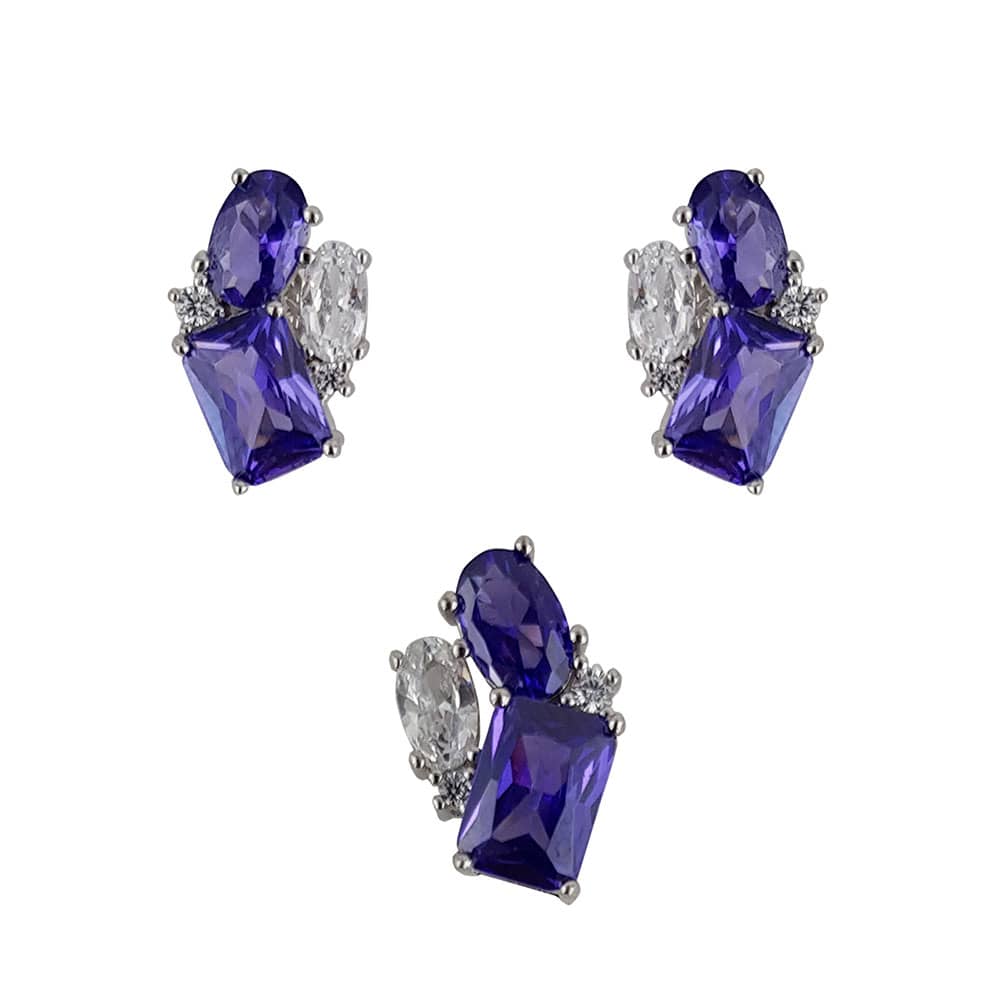 Set argint zirconiu mov Thia