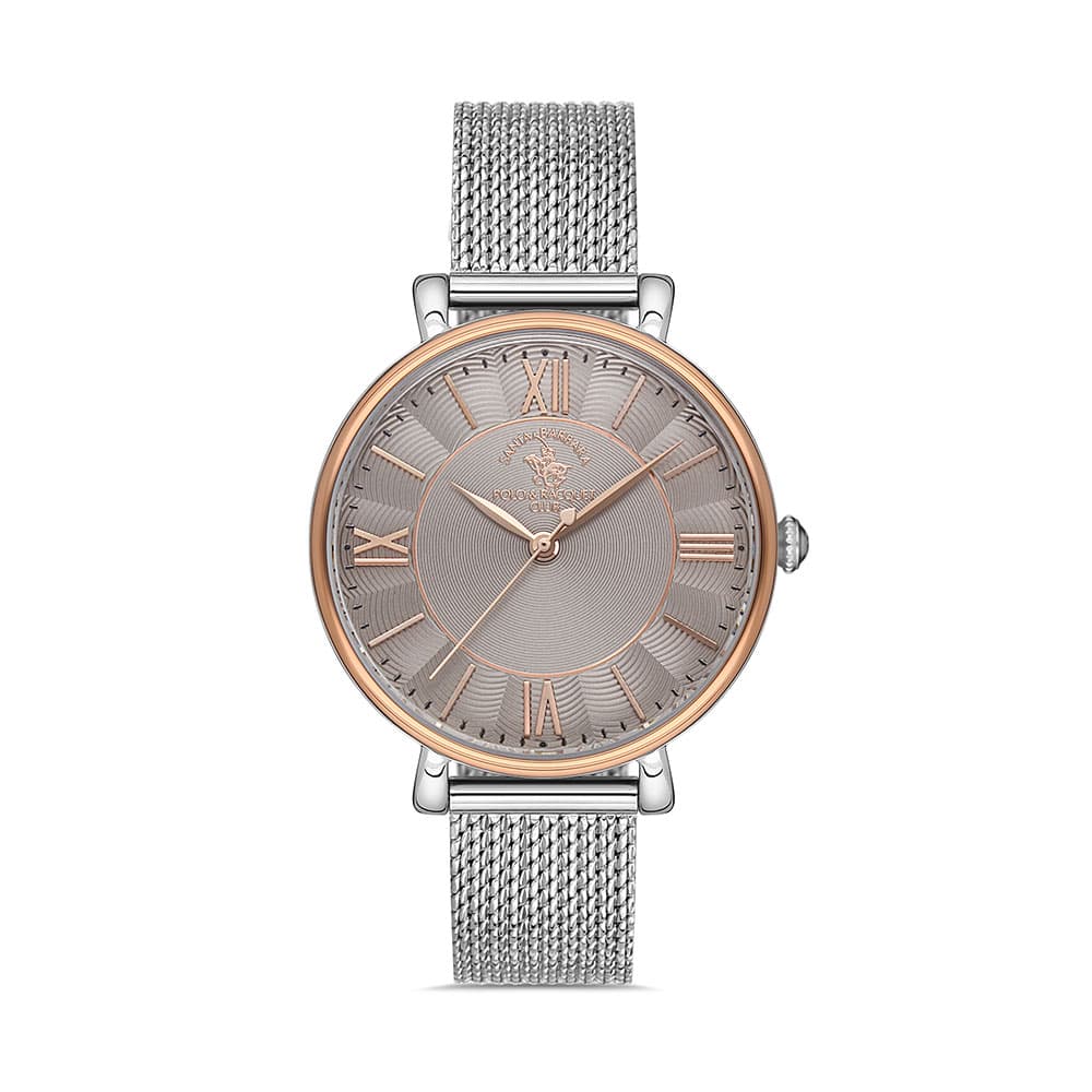 Santa Barbara Polo Unique - Ceas Dama Quartz Argintiu SB.1.10303.4