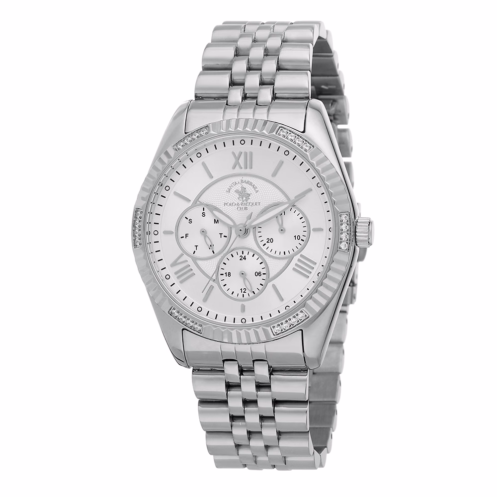 Santa Barbara Polo Unique - Ceas Dama Quartz Argintiu SB.1.10005.1