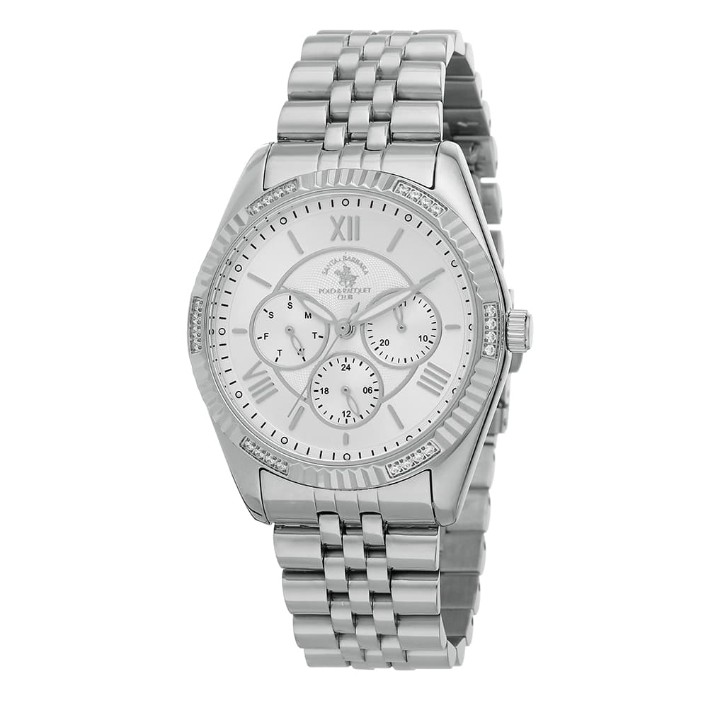 Santa Barbara Polo Unique - Ceas Dama Quartz Argintiu SB.1.10005.1