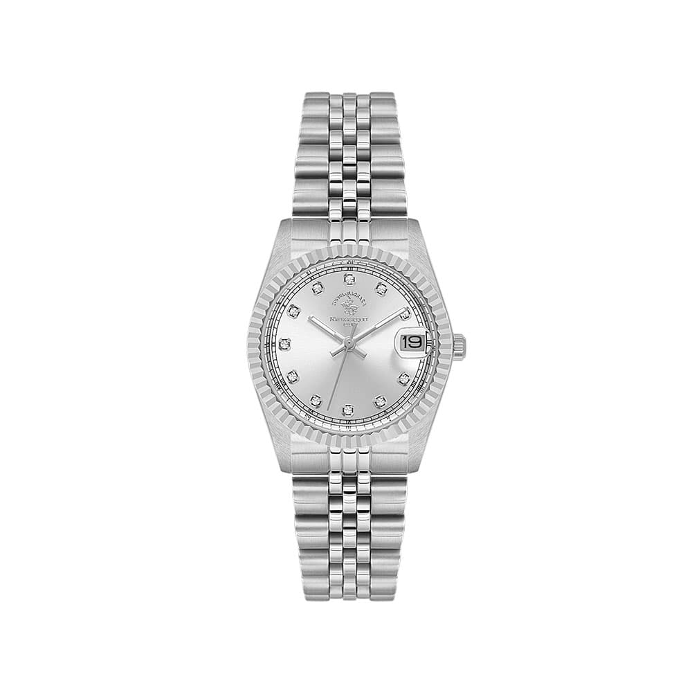 Santa Barbara Polo Unique - Ceas Dama Quartz Argintiu SB.4.10034-1