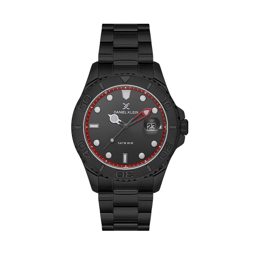 Daniel Klein Premium - Ceas Barbatesc Quartz Negru DK.1.13735.5
