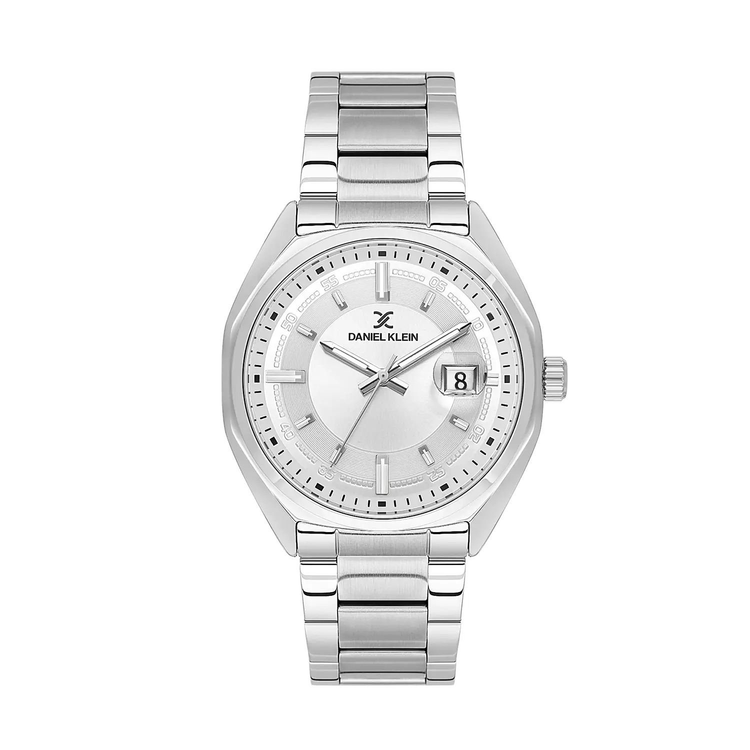 Daniel Klein Premium - Ceas Barbatesc Quartz Argintiu DK.6.14451-1