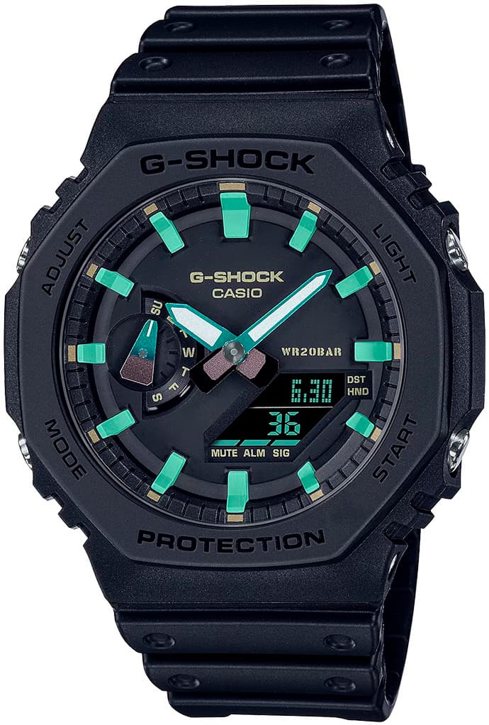 Мъжки часовник Casio G-Shock - GA-2100RC-1AER