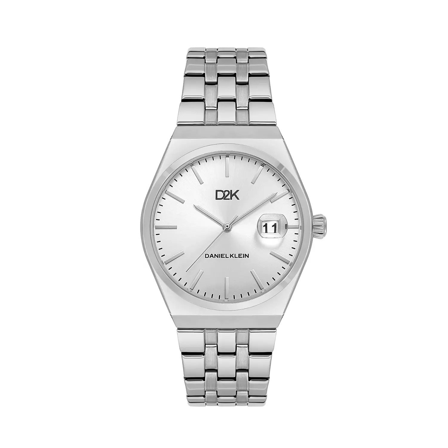 Daniel Klein D2K DK.1.14471-1 - Ceas barbatesc quartz argintiu