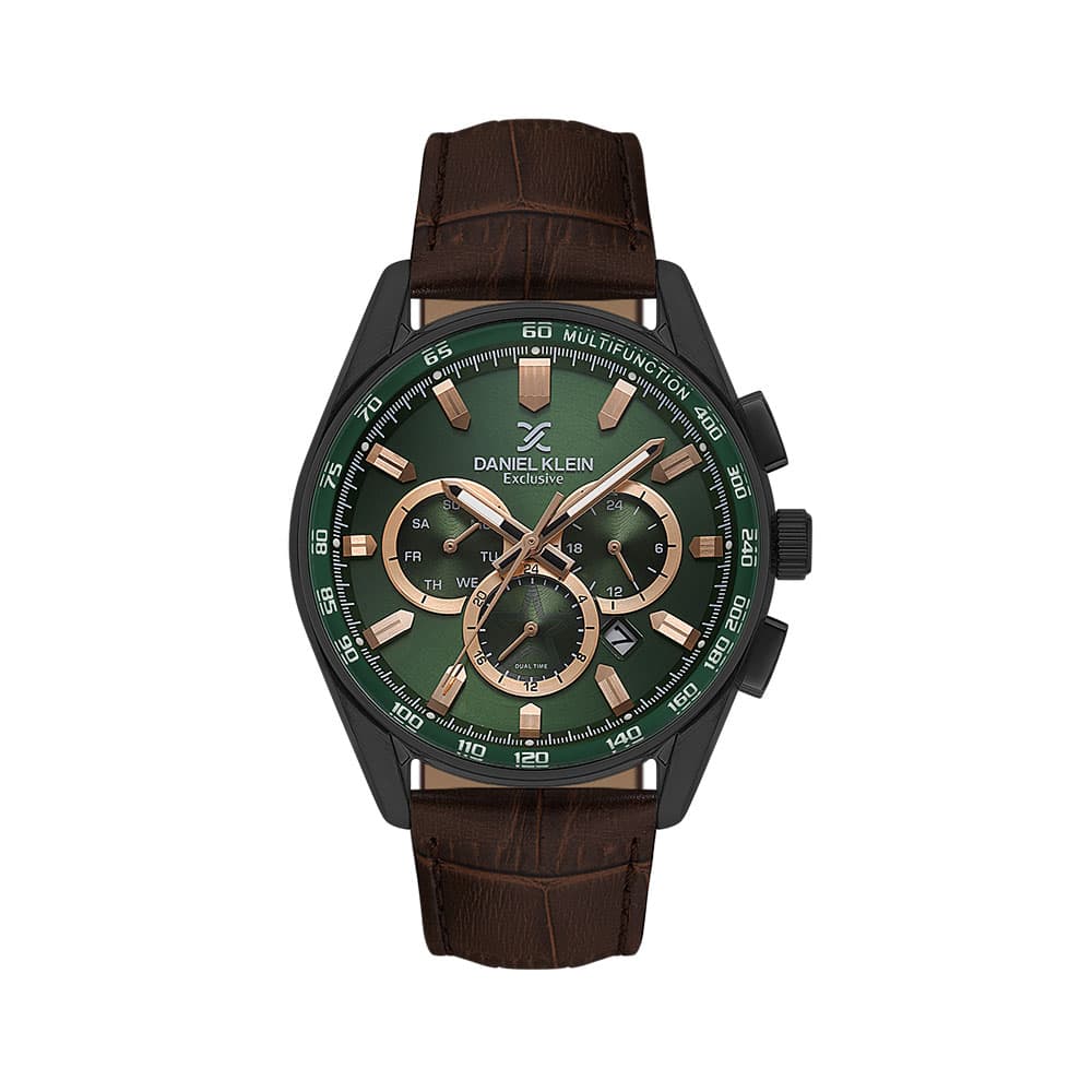 Daniel Klein Exclusive - Ceas Barbatesc Quartz Cafeniu DK.1.14002.5