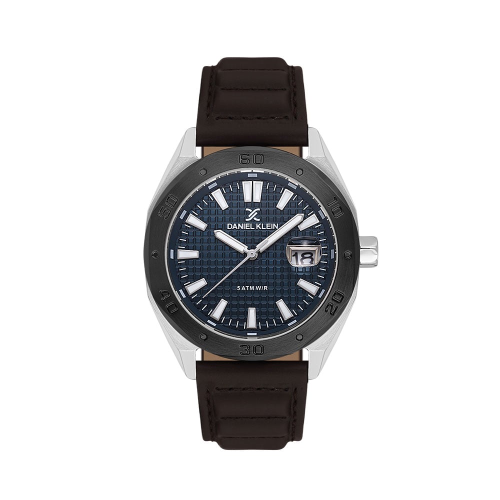 Daniel Klein Premium - Ceas Barbatesc Quartz Cafeniu DK.1.14077.5