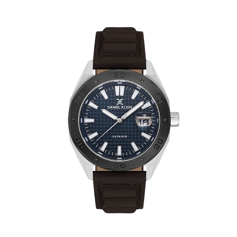 Daniel Klein Premium - Ceas Barbatesc Quartz Cafeniu DK.1.14077.5
