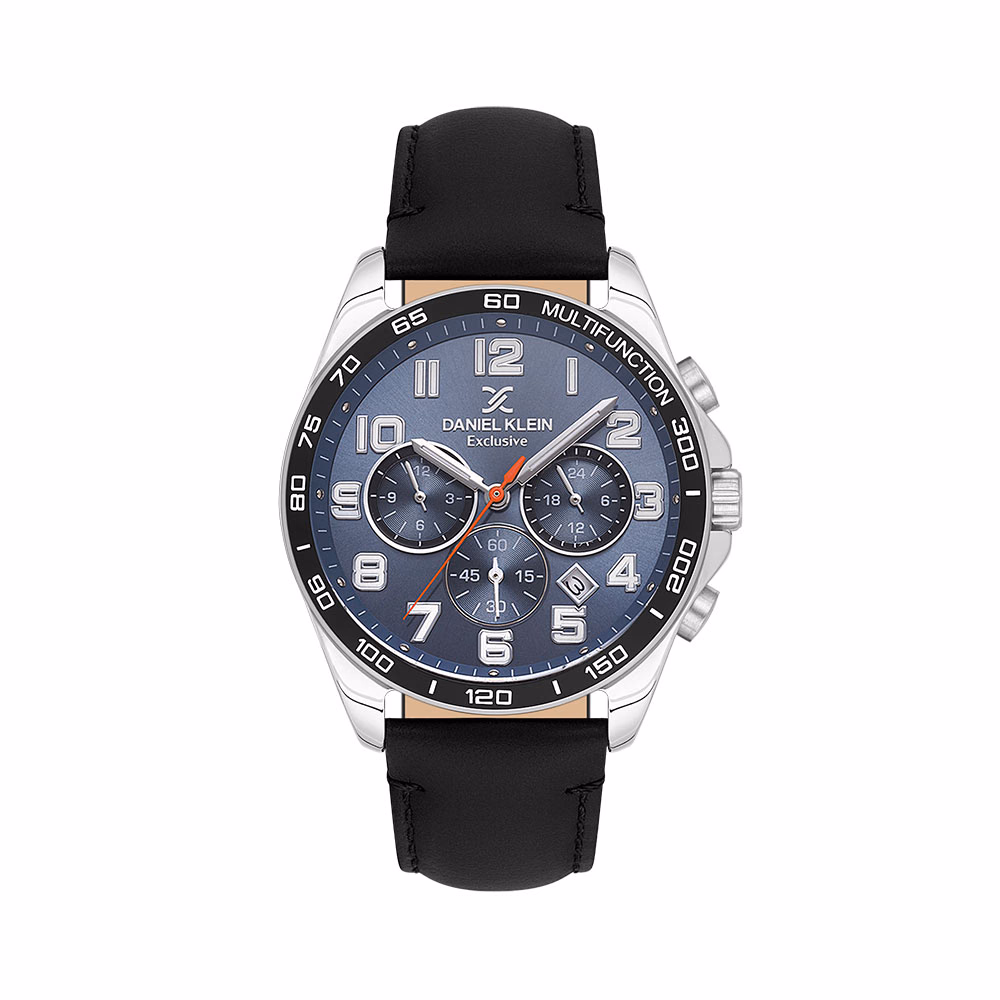 Daniel Klein Exclusive - Ceas Barbatesc Quartz Negru DK.1.13843.3