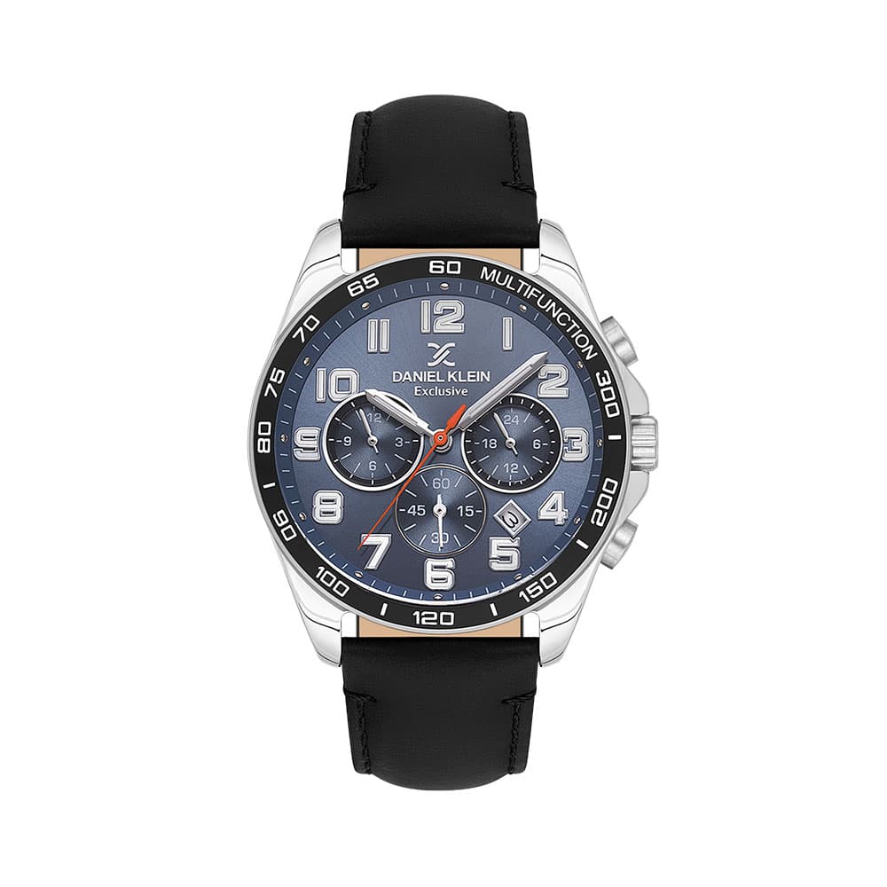 Daniel Klein Exclusive - Ceas Barbatesc Quartz Negru DK.1.13843.3