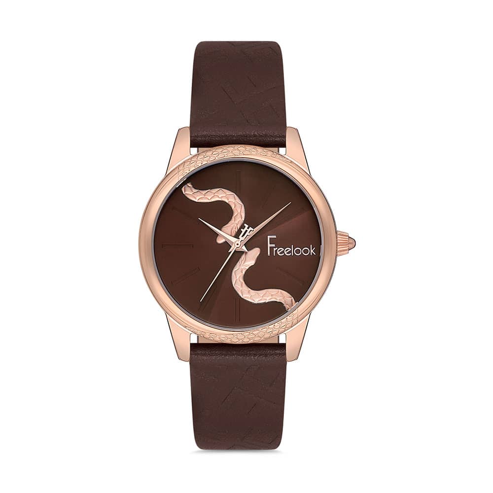 Freelook Belle - Ceas Dama Quartz Cafeniu FL.1.10172.5