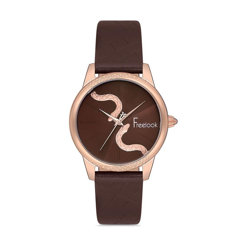 Freelook Belle - Ceas Dama Quartz Cafeniu FL.1.10172.5