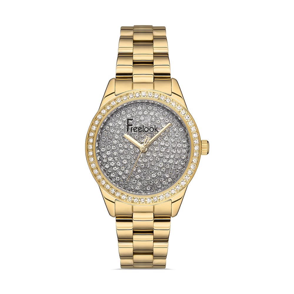 Freelook Lumiere - Ceas Dama Quartz Auriu FL.1.10293.3