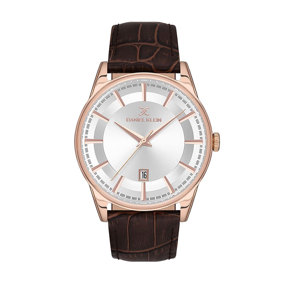 Daniel Klein Premium - Ceas Barbatesc Quartz Cafeniu DK.1.13669.4
