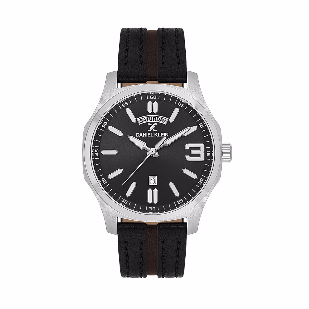 Daniel Klein Premium - Ceas Barbatesc Quartz Negru DK.1.14141.1