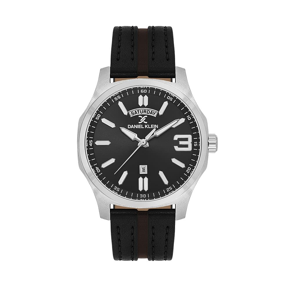 Daniel Klein Premium - Ceas Barbatesc Quartz Negru DK.1.14141.1