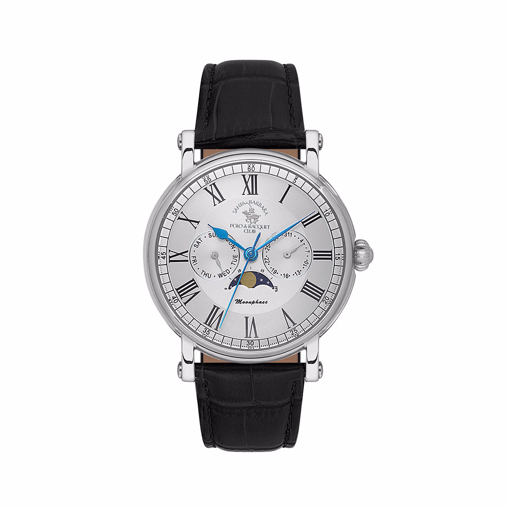 Santa Barbara Polo Legend - Ceas Barbatesc Quartz Negru SB.4.10033.1