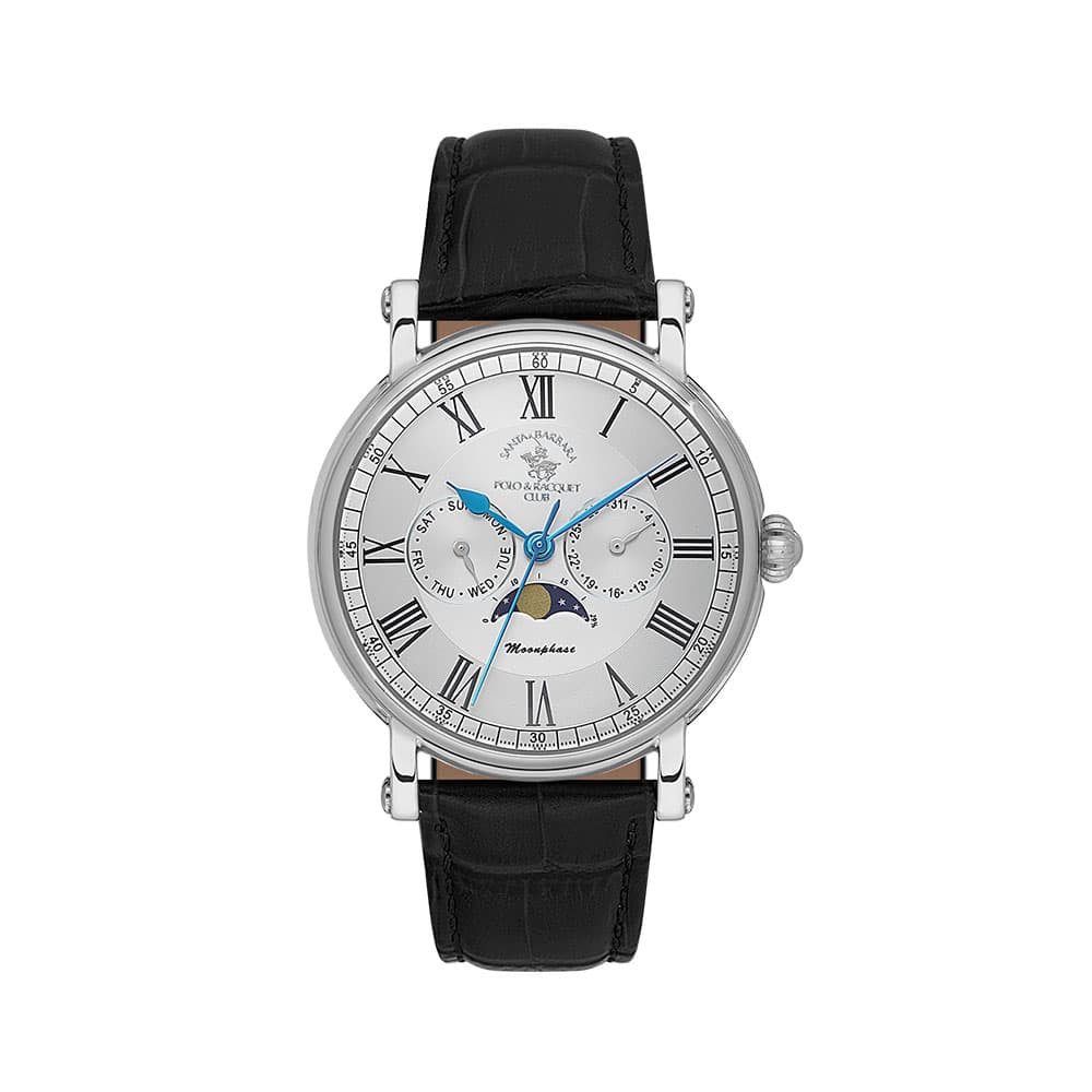 Santa Barbara Polo Legend - Ceas Barbatesc Quartz Negru SB.4.10033.1